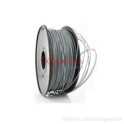 Toughness Silver ABS 1.75 MM Filament Spool With PLA HIPS P